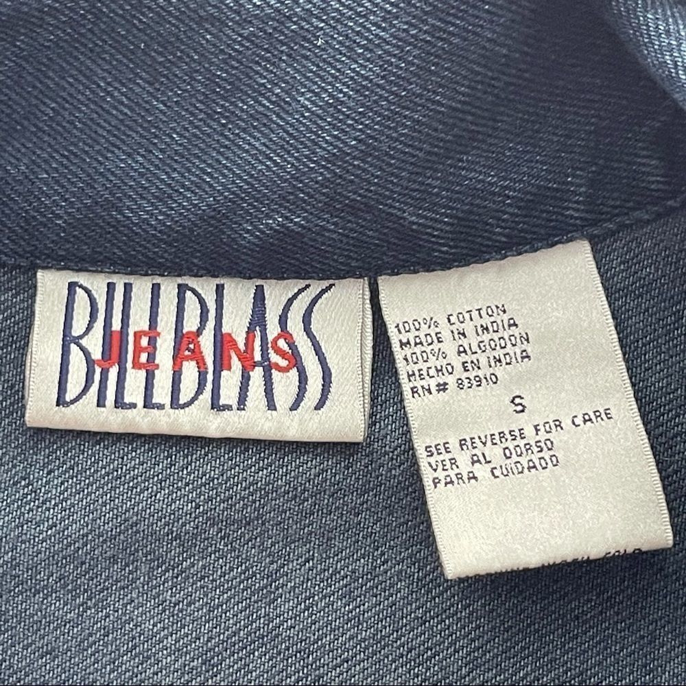 Anthropologie‎ Bill Blass Vintage Denim Jacket - Small - Picture 5 of 8